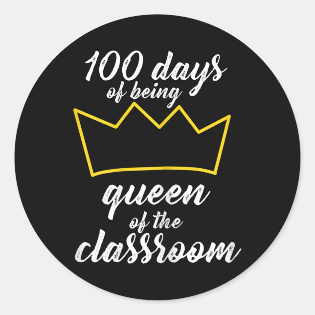 Adesivo 100º Dia de Design escolar para Professores e Estu (Frente)