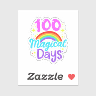 Adesivo 100º Dia de Escola 100 Dias 35