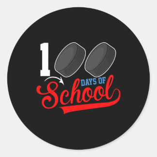 Adesivo 100.º Dia De Hóquei Escolar 100 Dias De Esporte Es
