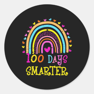 Adesivo 100.º Dia De Professora Da Escola - 100 Dias Mais 