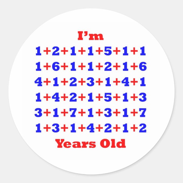 Adesivo 100 Anos! (Frente)