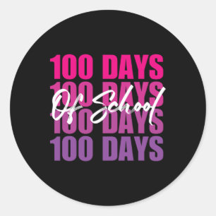 Adesivo 100 Dias Adoráveis De Gradiente 100 D Retroativo E
