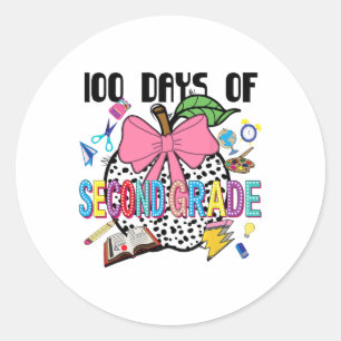Adesivo 100 Dias De 100 Dias De Escola Feliz Do Segundo Gr