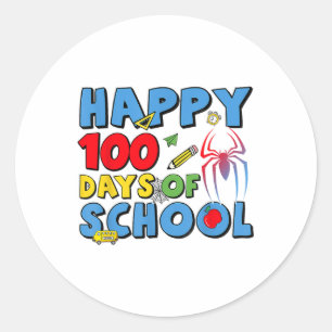 Adesivo 100 Dias De Aranha-Costume Para Menino