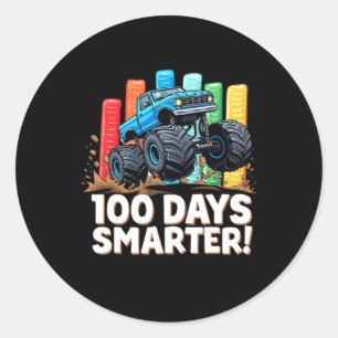 Adesivo 100 Dias De Caminhão Monstro Mais Inteligente 100 