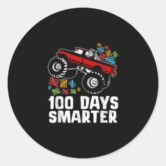 Adesivo 100 dias de caminhoneiro mais inteligente Feliz 10