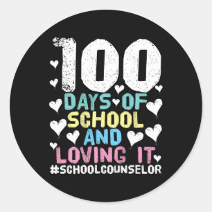 Adesivo 100 Dias De Conselheiro Escolar 100 Dia De S