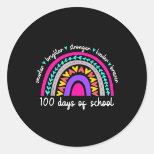 Adesivo 100 Dias De Corte Da Equipe De Professores Escolar