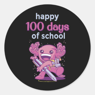 Adesivo 100 dias de escola