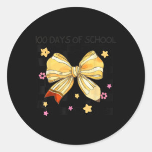 Adesivo 100 Dias De Escola, Arco Coquette Kindergarten Tea