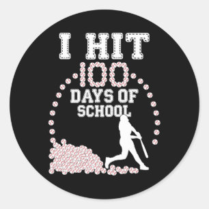 Adesivo 100 Dias De Escola Bysebyll 100º Dia De Escola Bo