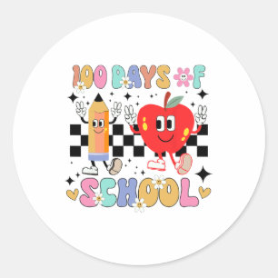 Adesivo 100 Dias De Escola De Refrigeração Boho 100 Dia De