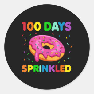 Adesivo 100 Dias De Escola Espelhados Com Divertimento