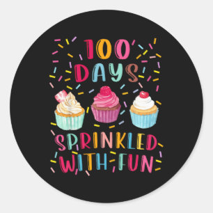 Adesivo 100 Dias De Escola Espelhados Com Divertimento3