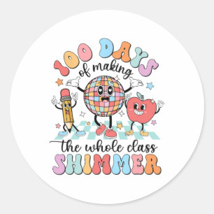 Adesivo 100 Dias De Fazer Escolar O Shimmer Gir Da Cl