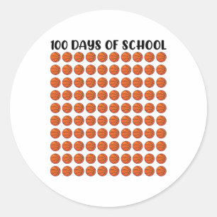 Adesivo 100 Dias De Professora De Bysketll 100