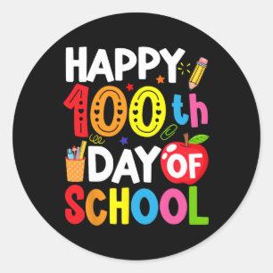 Adesivo 100 Dias De Professora E Estudante