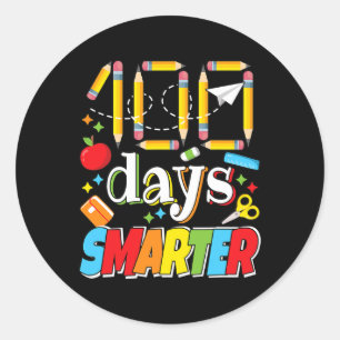 Adesivo 100 Dias De Professora Em Celebração Escolar 100