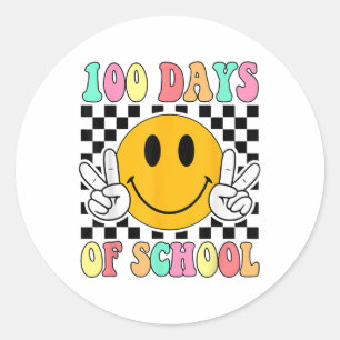 Adesivo 100 Dias De Professores Do Ensino 100º Dia De