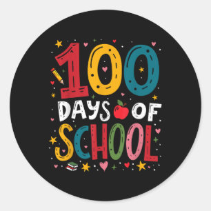 Adesivo 100 Dias De Professores Rapazes 2025 100