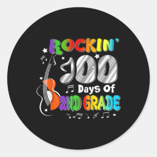 Adesivo 100 Dias De segundo Grau 100 Dia De Garotos Escola
