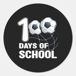 Adesivo 100 Dias De Treinador De Futebol Escolar Futebol A