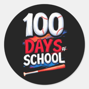 Adesivo 100 Dias De Vender Crianças Na Escola