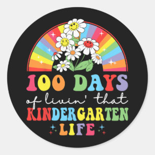 Adesivo 100 dias de vida nº 39; aquele jardim de infância