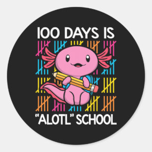 Adesivo 100 Dias É Diversão Escolar 100º Dia Da Escola A