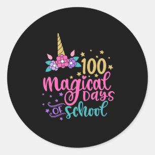 Adesivo 100 Dias Mágicos De Escola