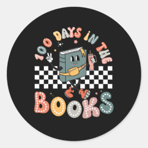Adesivo 100 Dias Nos Livros Que Lem Professores 100 Dias D