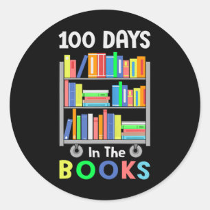 Adesivo 100 Dias Nos Livros Que Lem Ruas De Professores Bi