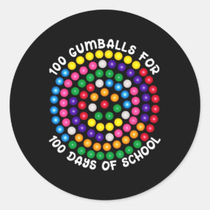 Adesivo 100 Gumby Por 100 Dias De Escola