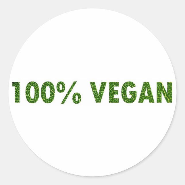 Adesivo 100% Vegan (Frente)