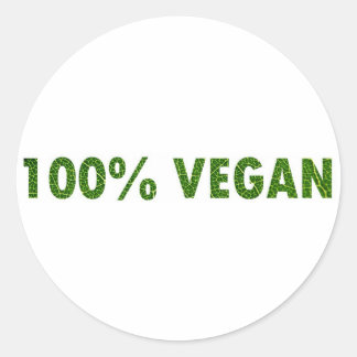 Adesivo 100% Vegan