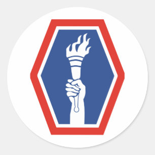 Adesivo 100th Infantaria dos BN 442nd