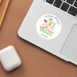 Adesivo 100th year celebration black history nurse 