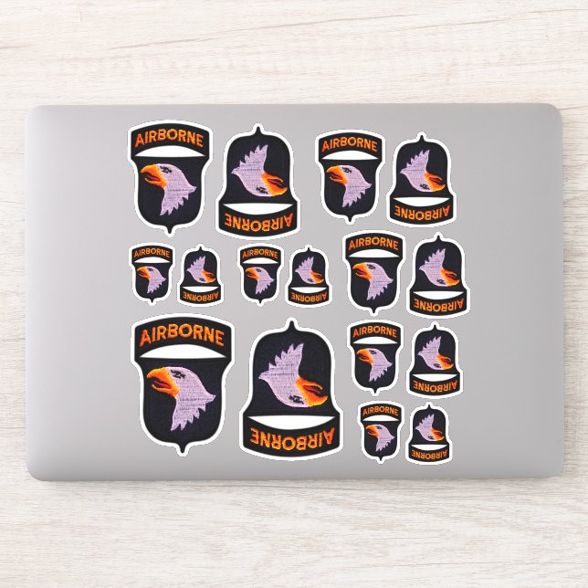 Adesivo 1010 Águias-de-vidro da Divisão de rua (Computador)