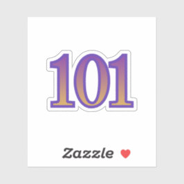 Adesivo 101 Angel Number Energy Sticker