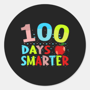 Adesivo 105 Dias Mais Inteligente De Professora Ou Estudan