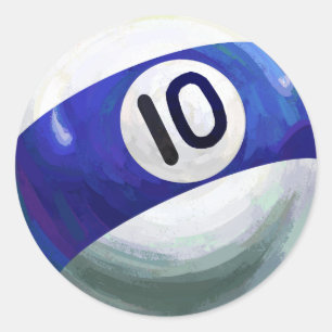 Adesivo 10 Ball