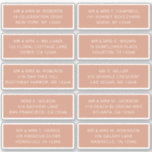 Adesivo 10 Nome de Convidado Individual Endereço Parte Cas<br><div class="desc">10 adesivos White Script do Partido de Endereços de Nome de Convidado Individual que Contam com 10 adesivos com seu nome de convidado e endereço individual em cada adesivo, em tipografia de script branco, em um fundo marrom sujo. Perfeito para convites de casamento, Natal e Cartões de natal, convites de...</div>