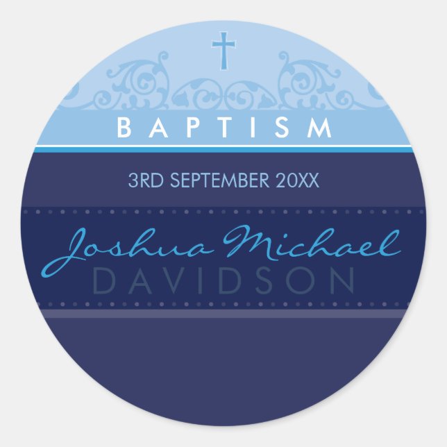 Adesivo 125 marinho azul elegante de VESTIDO PERSONALIZADO (Frente)