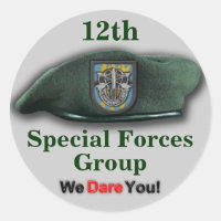 12 Especial força veteranos vets flash Sticker