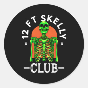 Adesivo 12Ft Skelly Club Halloween 12 Foot Skeleton Apprec