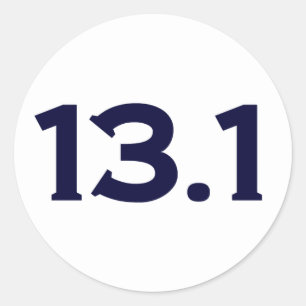 Adesivo 13.1 Meia-maratona