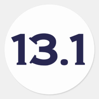 Adesivo 13.1 Meia-maratona