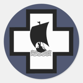 Adesivo 13 de KriegsMarine Flottilla Emblem