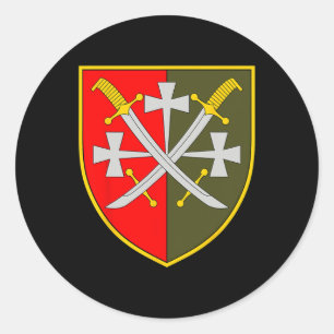 Adesivo 14º Corpo do Exército (Ucrânia) Militar Ucraniano