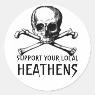 Adesivo 1435899991_l, APOIAM SEU LOCAL, HEATHENS